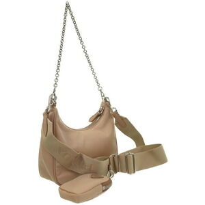 Prada Bag 2005 Black Chain Saffiano Leather Shoulder ReEdition